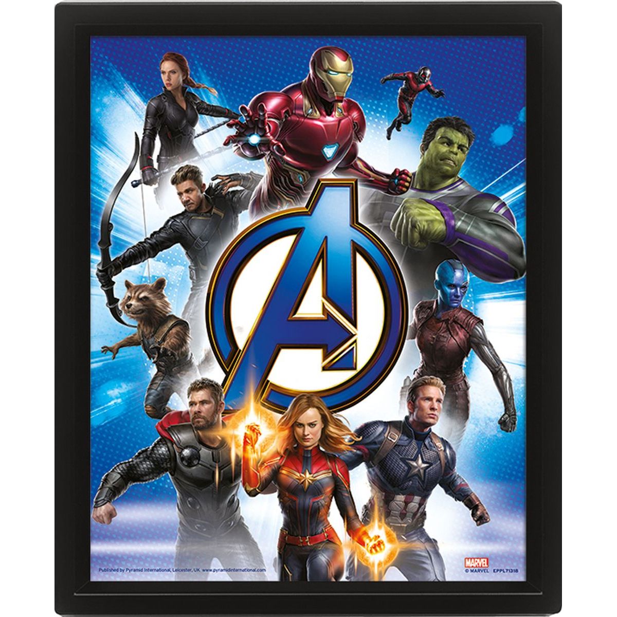 3D obraz Avengers