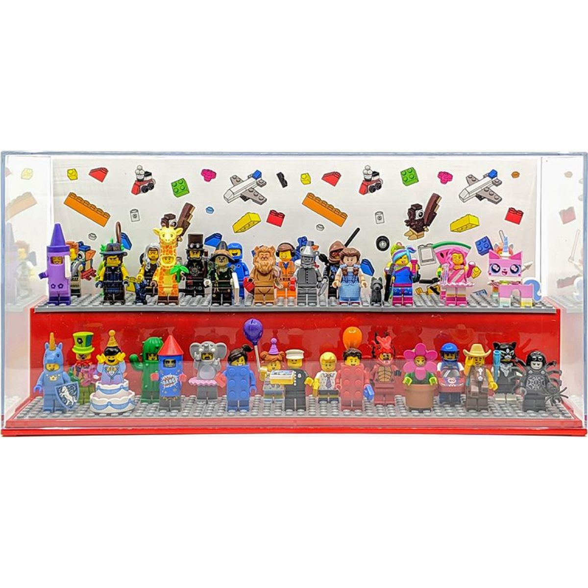 LEGO® Iconic herní a sběratelská skříňka červená