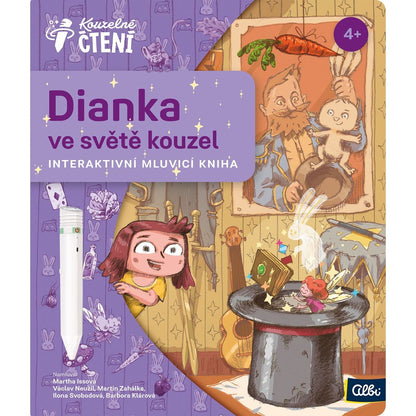 Albi Kouzelné čtení Kniha Dianka ve světě kouzel