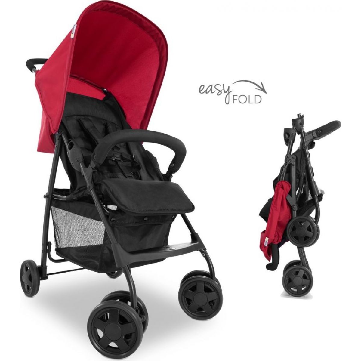Hauck Sporťák Sport red