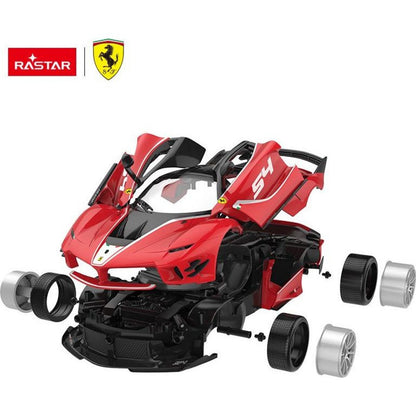Epee Stavebnice RC auto 1 : 18 Ferrari červené 84 dílků