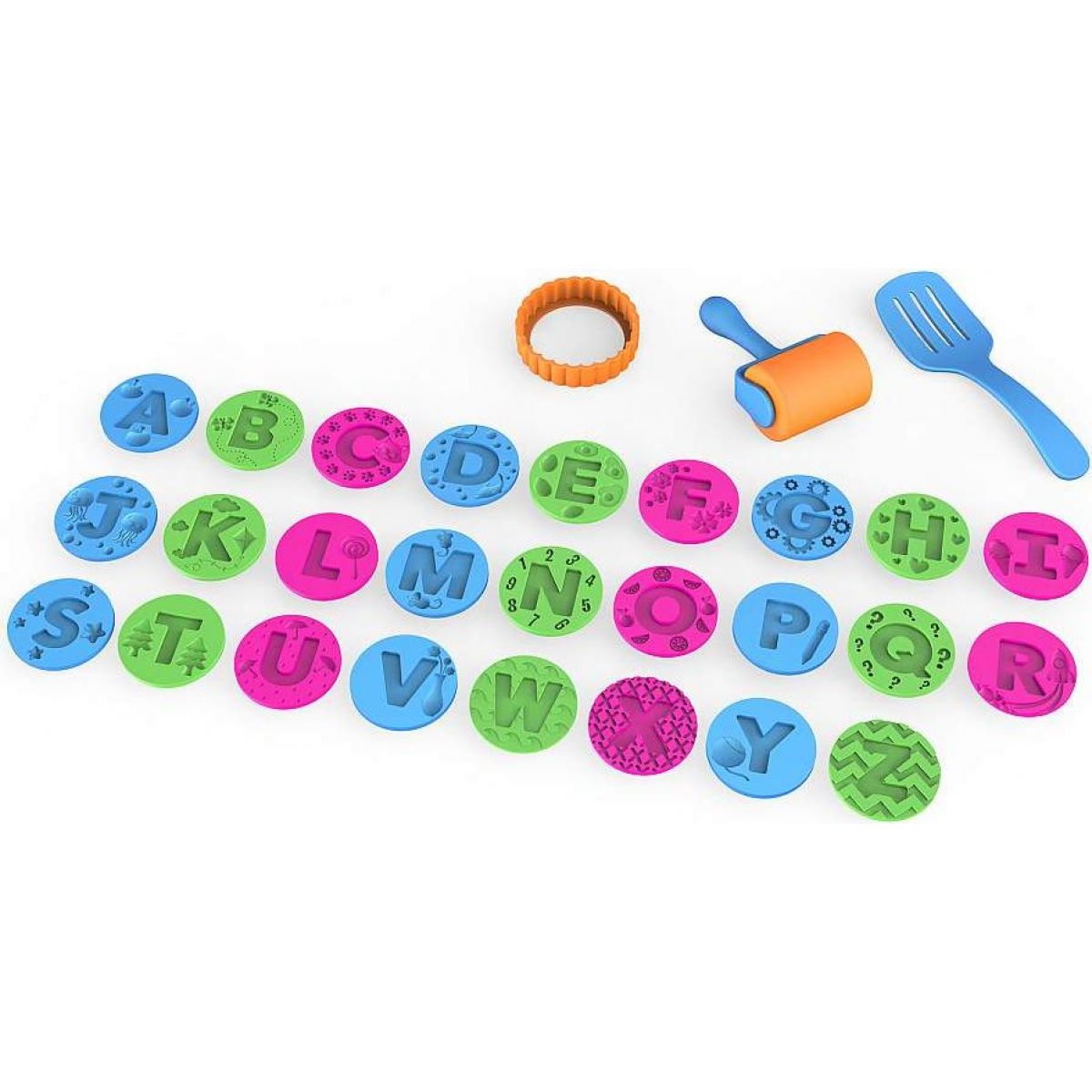 Playfoam® Sand Abeceda Sada s nástroji