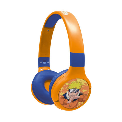 Lexibook 2v1 bluetooth skládací sluchátka Naruto s limitem hlasitosti