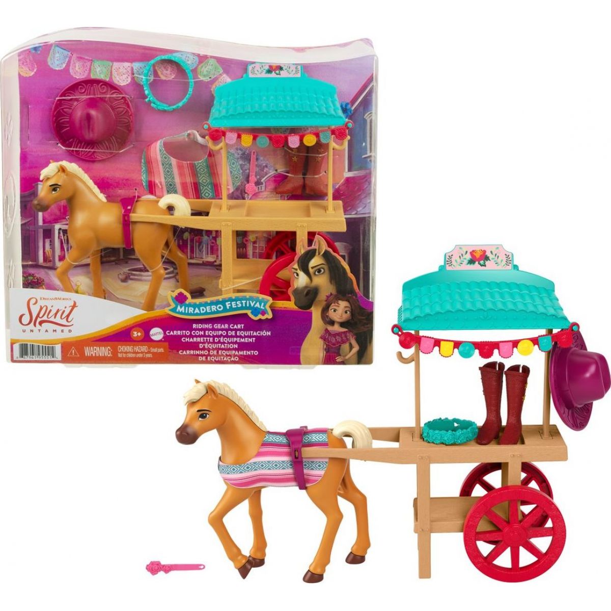 Mattel Spirit festival Světle hnědý kůň
