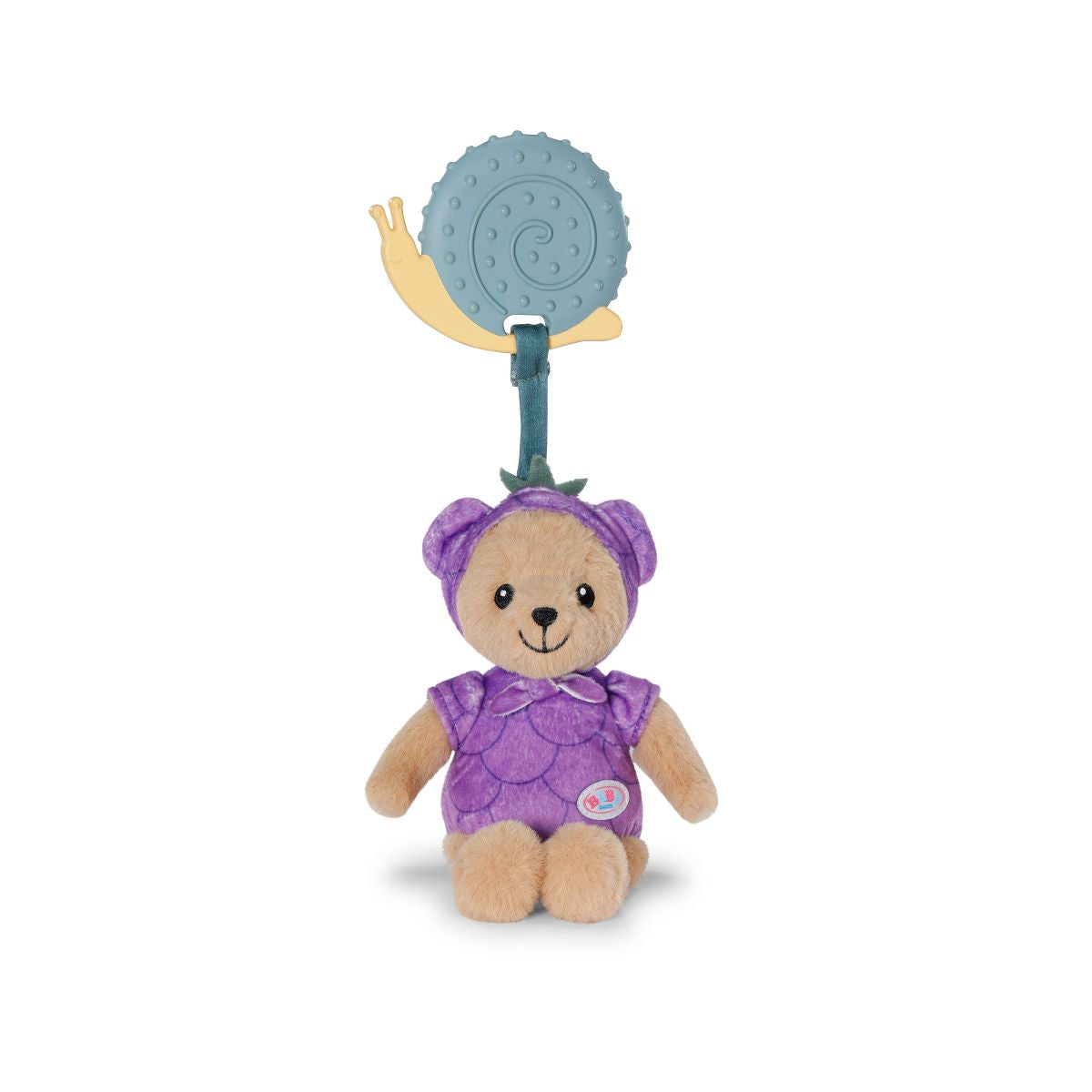 BABY born for babies Medvídek Teddy borůvka 18 cm