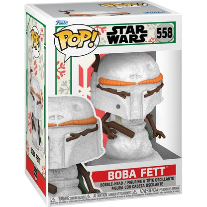 Funko POP Star Wars: Holiday - Boba Fett Snowman
