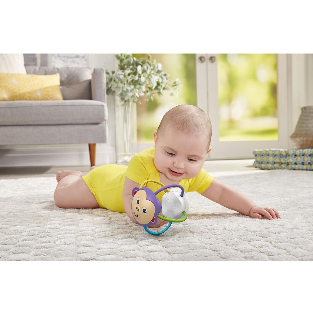 Fisher Price chrastítka zvířátka Opička