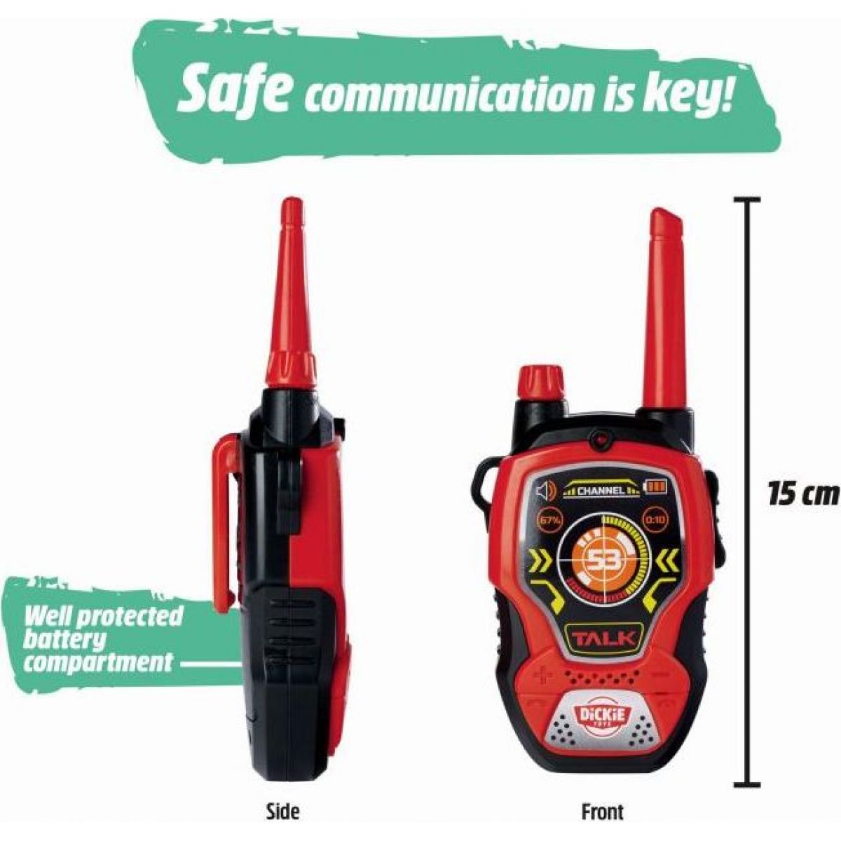 Dickie Vysílačky Walkie Talkie Fun