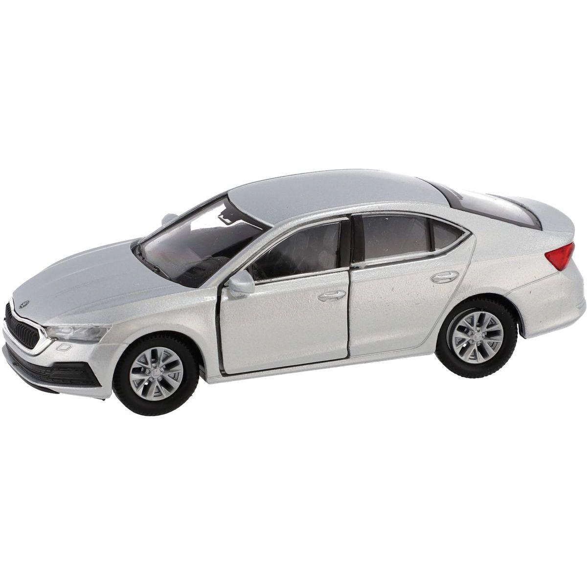 Dromader Auto Welly Škoda Octavia 11cm 1 :  34 stříbrná