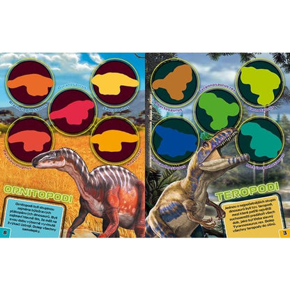 Jiří Models Dolep si svítící samolepky Dinosauři
