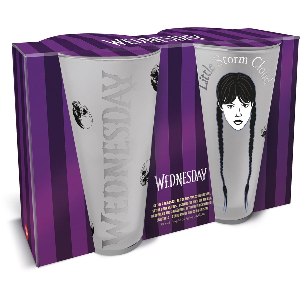 Stor Wednesday Set sklenic 480 ml