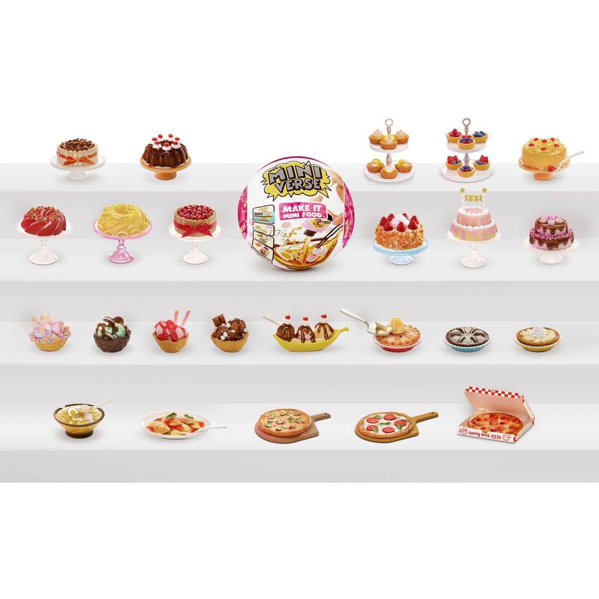 MGA's Miniverse - Mini Food Občerstvení, série 2B