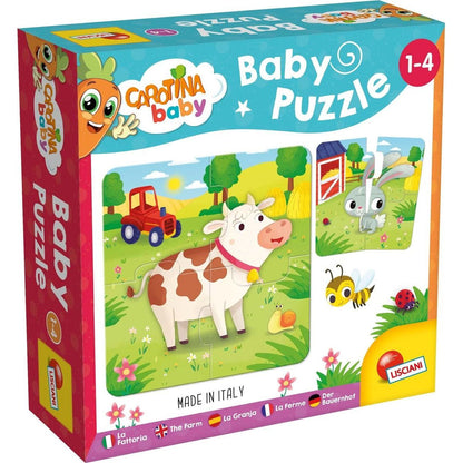 Liscianigiochi Carotina baby puzzle Farma