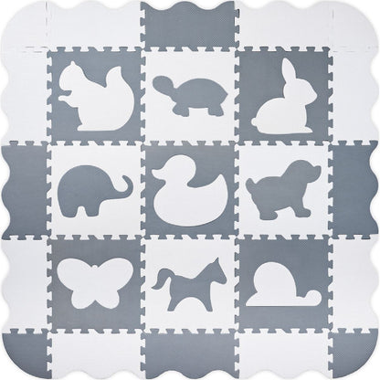 Plastica Puzzle pěnové Ohrádka 34 dílků