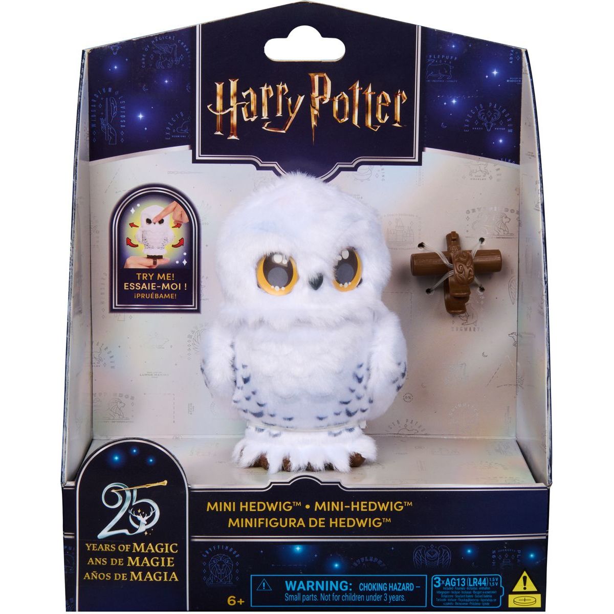 Harry Potter malá sova Hedvika se zvuky a pohyby
