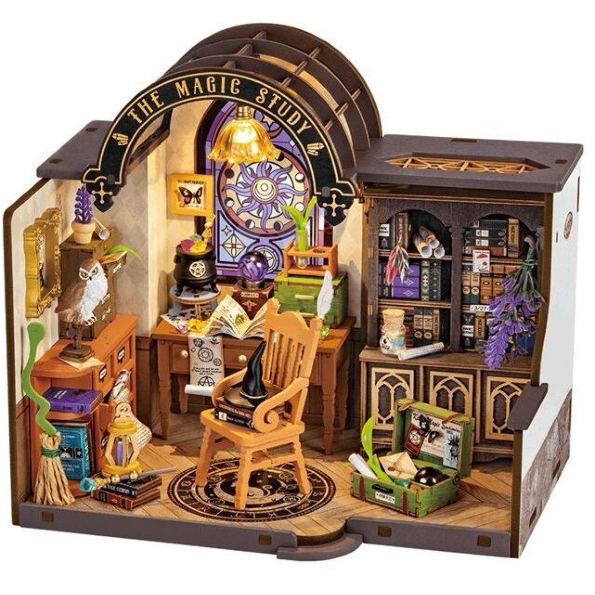 RoboTime Miniatura domečku Čarodějova pracovna