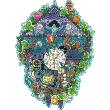Ravensburger 120007593 Dřevěné puzzle Kukačkové hodiny 300 dílků