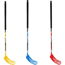 Hokejka florbalová pro leváky 115 cm (1517) červená