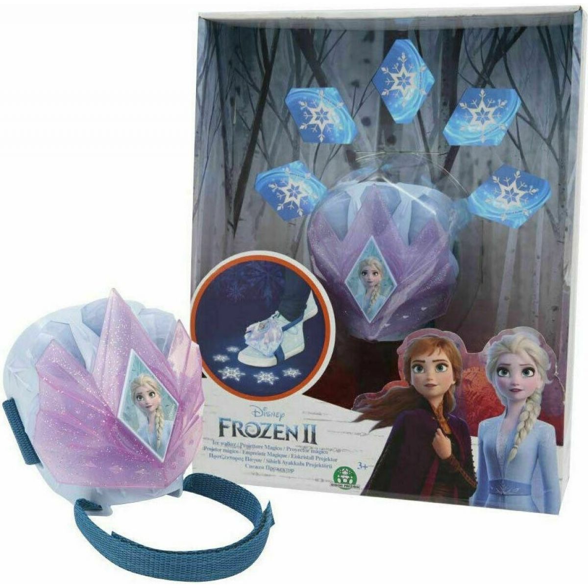 Frozen projektor kouzelné kroky
