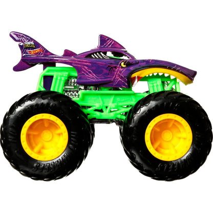 Mattel Hot Wheels Monster Trucks Color Shifters 9 cm Shark Wreak