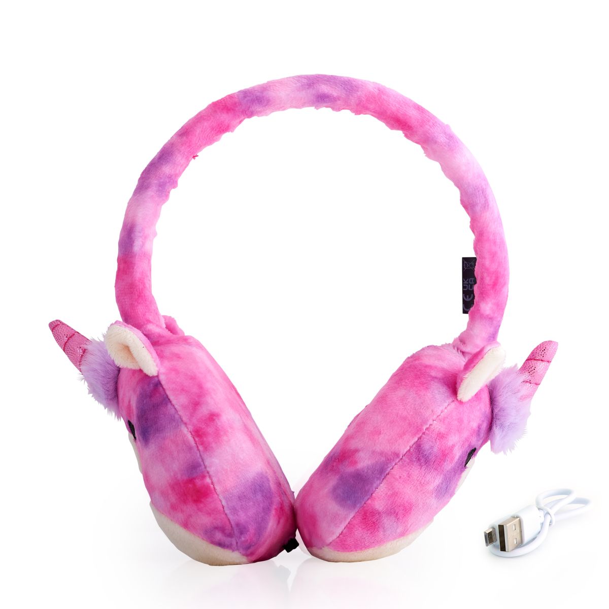Lazerbuilt Squishmallows Plush Bluetooth Headphones - Lola