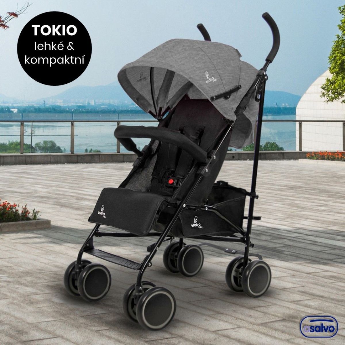 Asalvo TOKIO golfáče 6 m - 15 kg anthracite
