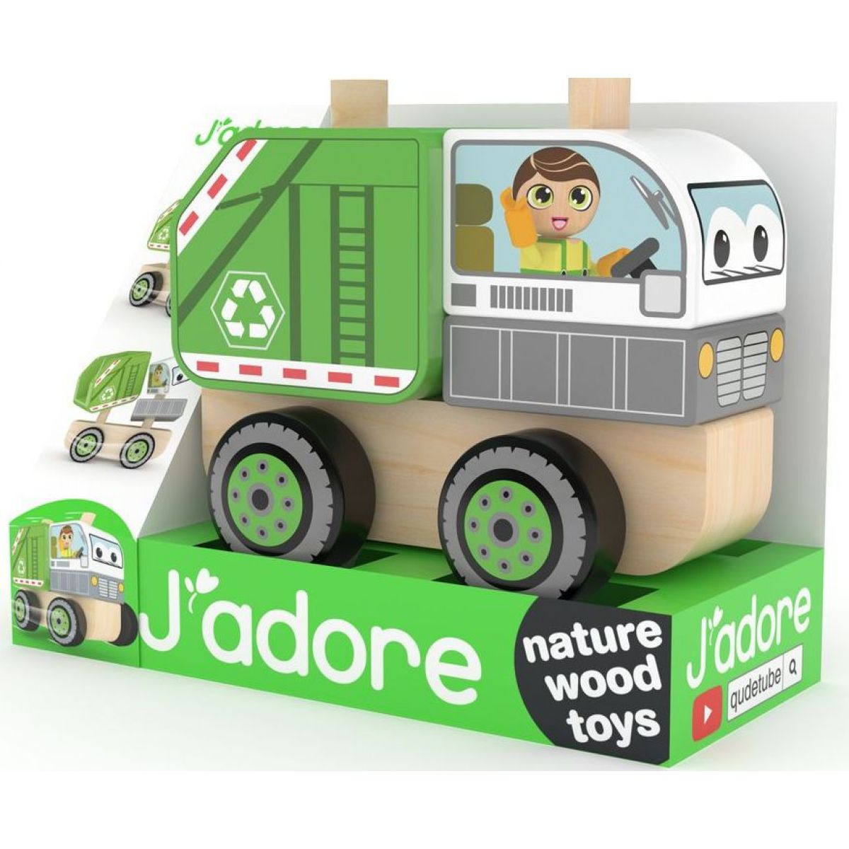 J'ADORE Skládací Dřevěné auto