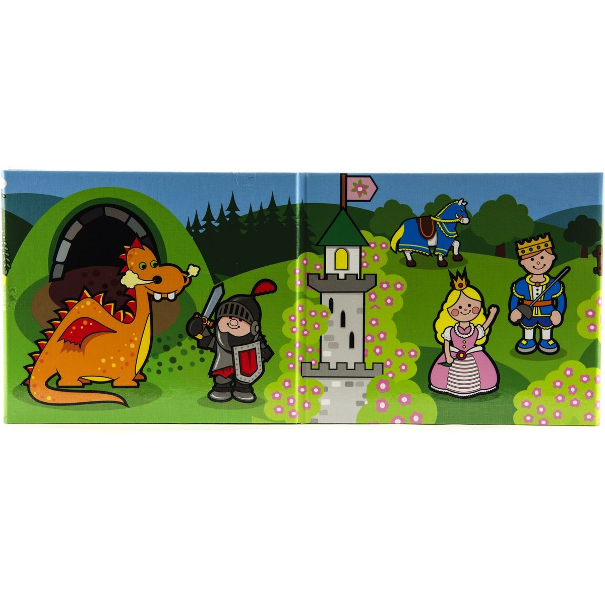 Teddies Knížka Leporelo Moje první pohádky