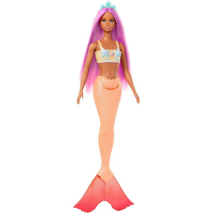 Mattel Barbie Pohádková mořská panna - žlutá