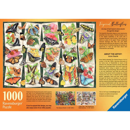 Ravensburger 176243 Tropičtí motýli 1000 dílků