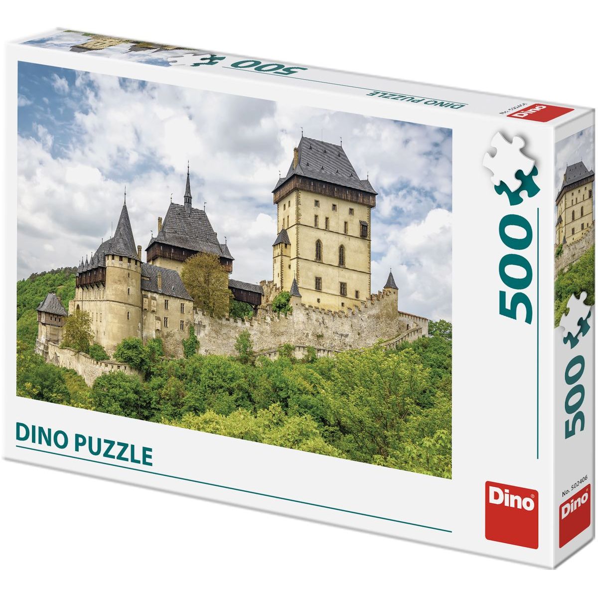 Dino Puzzle Hrad Karlštejn 500 dílků