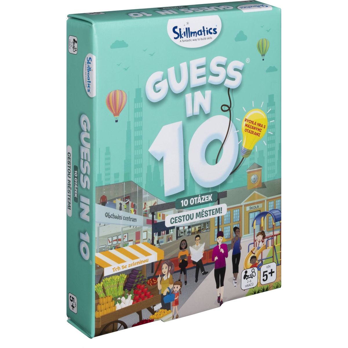 Spin Master Games uhádni na 10 Město
