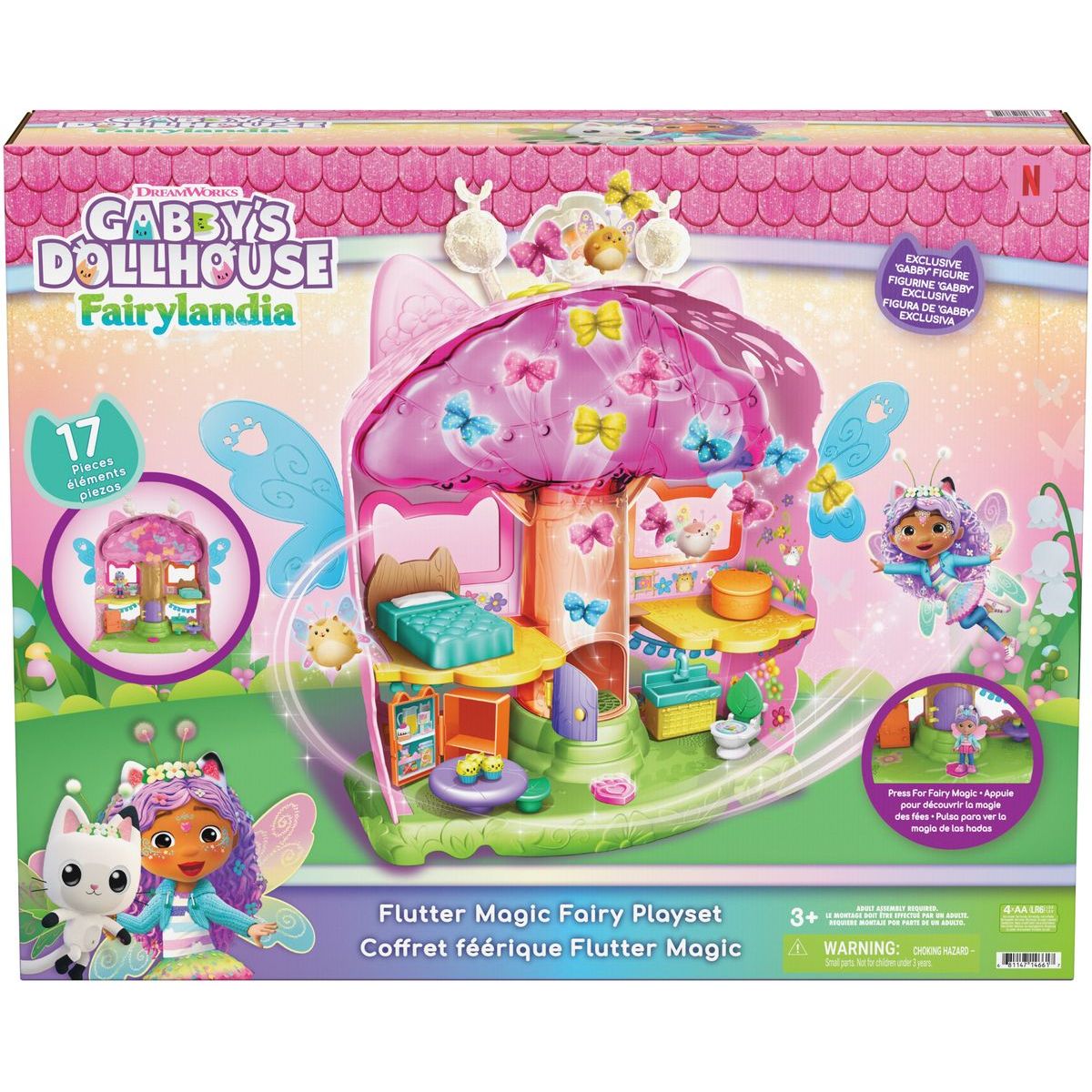 Spin Master Gábinin kouzelný domek vílí dům s motýlky