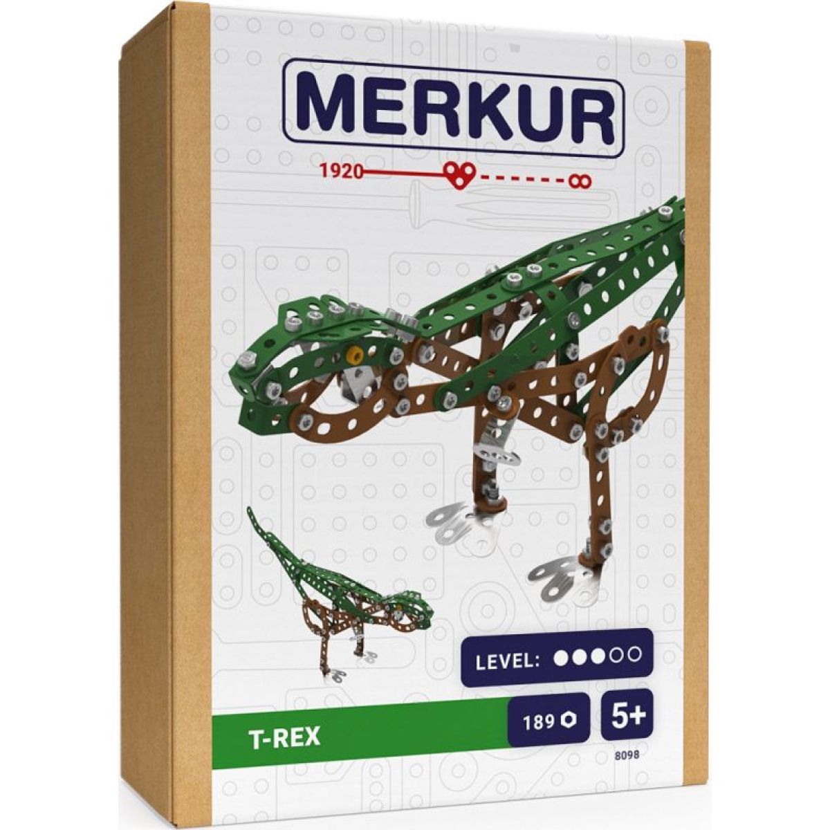 Merkur 8098 Dino Tyranosaurus Rex 189 dílků