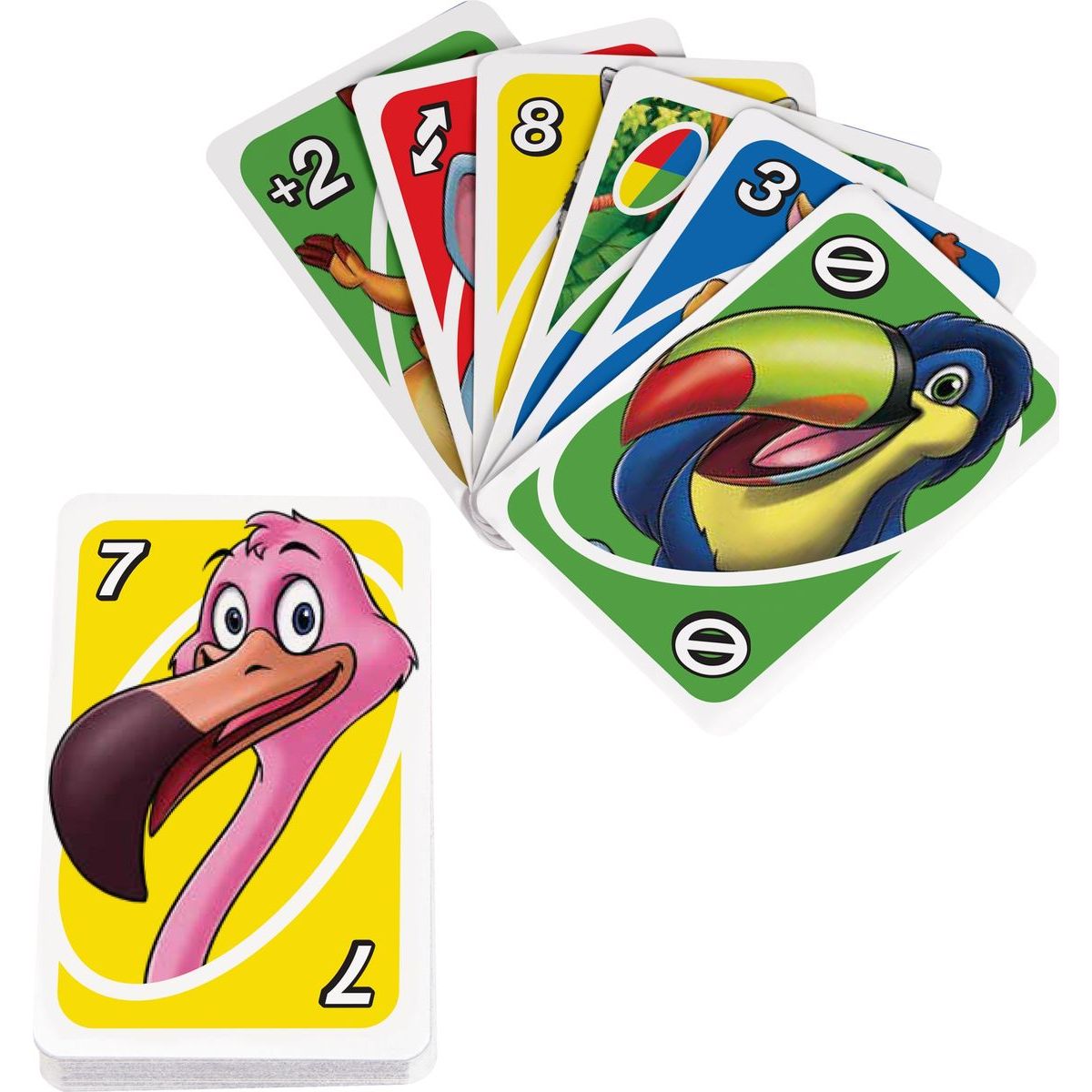 Mattel Uno Junior zvířátka