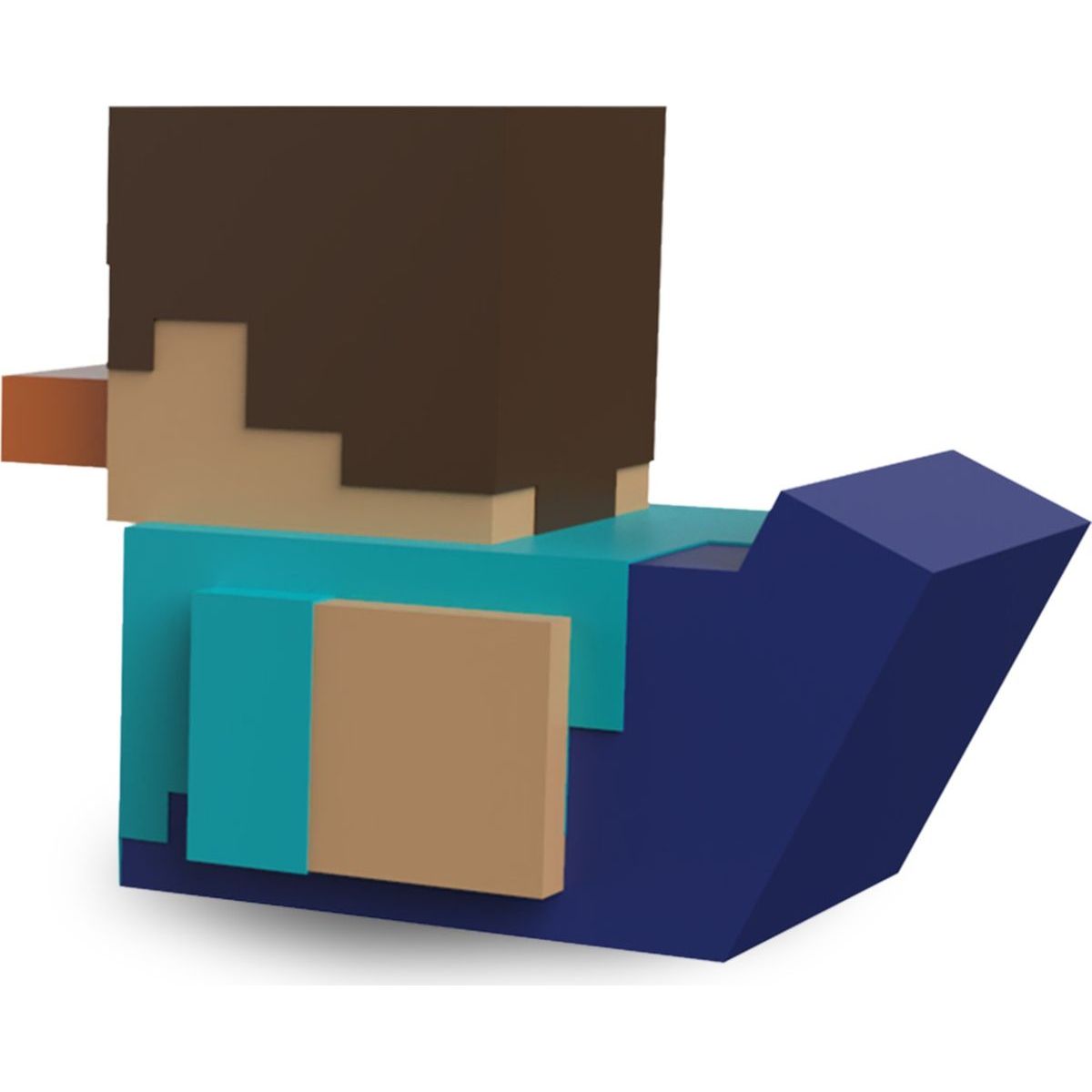 Tubbz kachnička malá Minecraft Steve