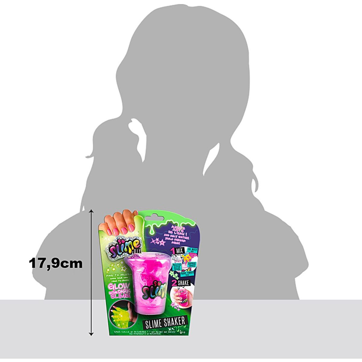 So Slime 1 pack svítící ve tmě - žlutý