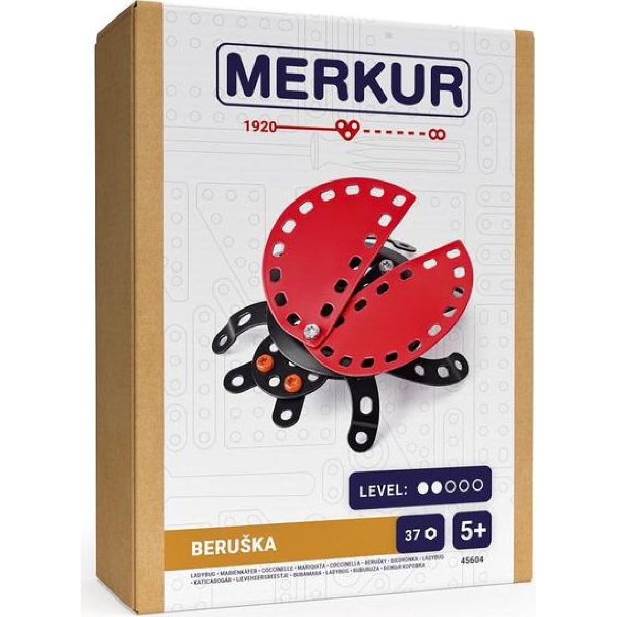 Merkur 45604 Broučci Beruška, 37 dílků
