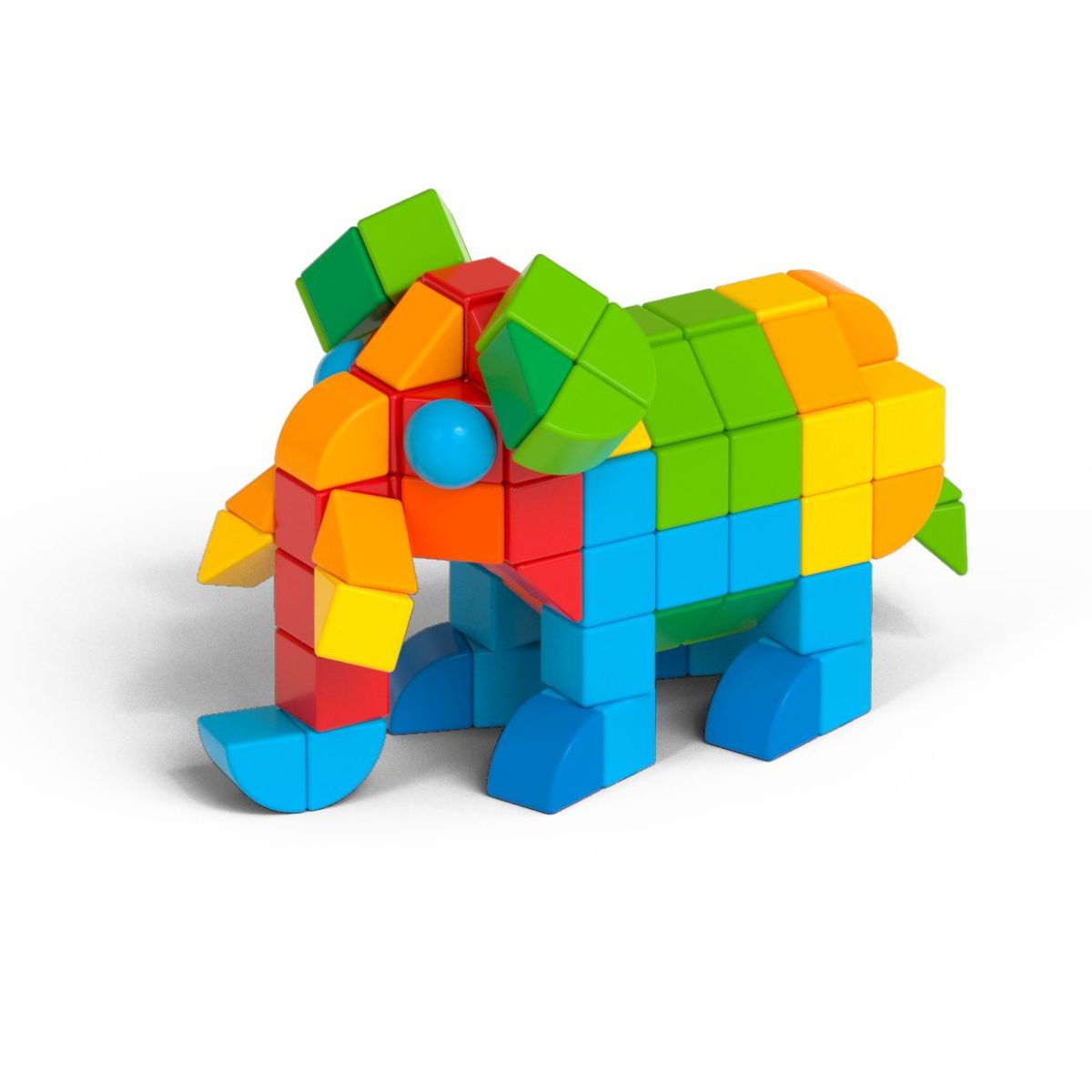 Geomag Magicube Shapes 164 dílků - Poškozený obal