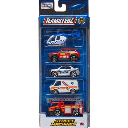 Halsall Teamsterz 5pack autíčka