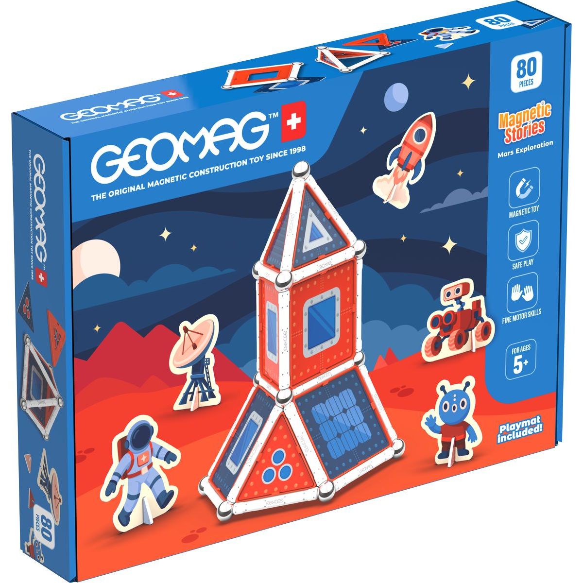 Geomag Stories Mars 80 dílků