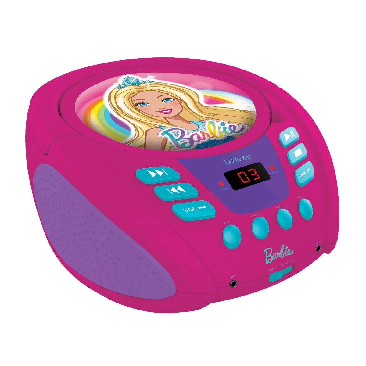 Lexibook CD přehrávač Barbie