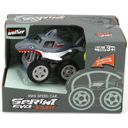 Alltoys Mini auto žralok RC šedé (303G)