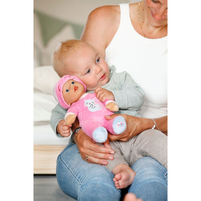 BABY born for babies Spinkáček tmavě růžový, s chrastítkem uvnitř 30 cm