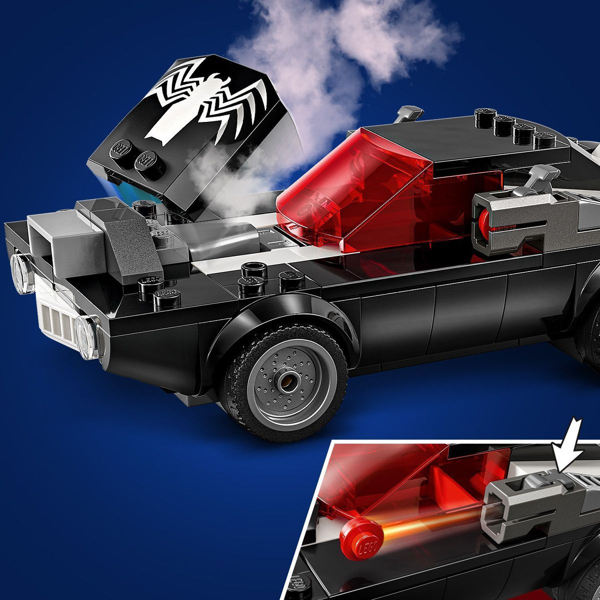 LEGO® Marvel 76309 Spider-Man vs. Venomův výkonný sporťák