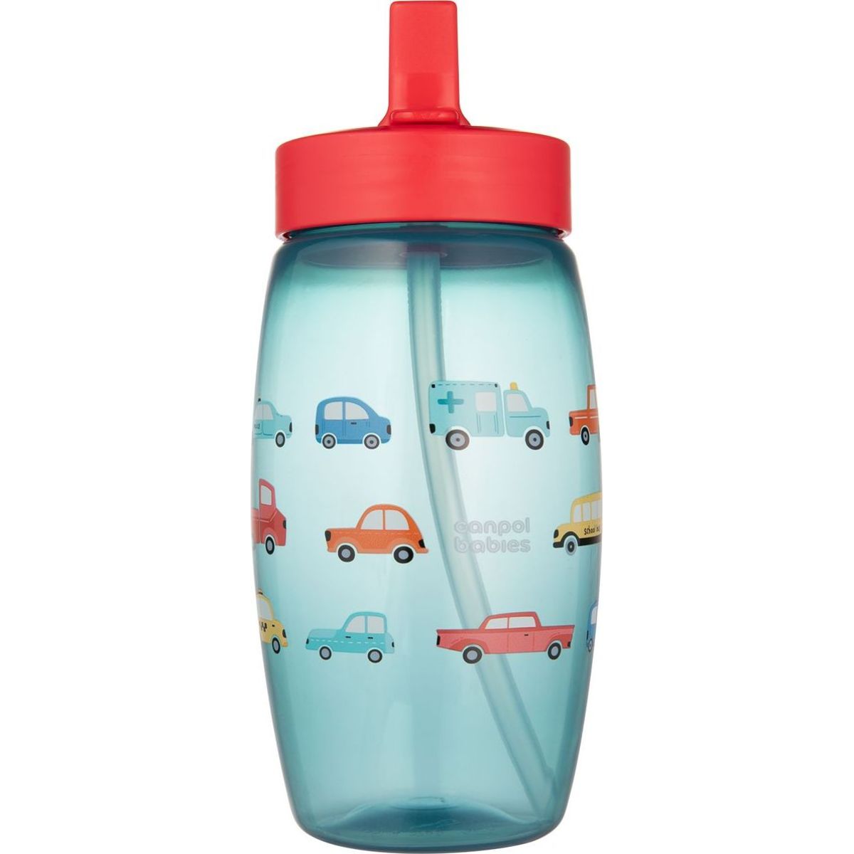 Canpol babies Lahev se sklápěcím pítkem Cars 400 ml