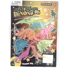 Dinosauři svítící ve tmě