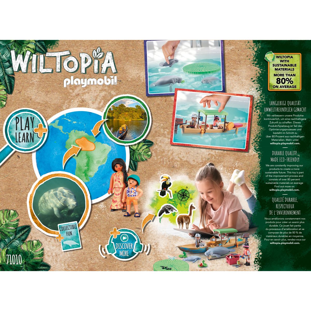 PLAYMOBIL® 71010 Výlet člunem za kapustňáky