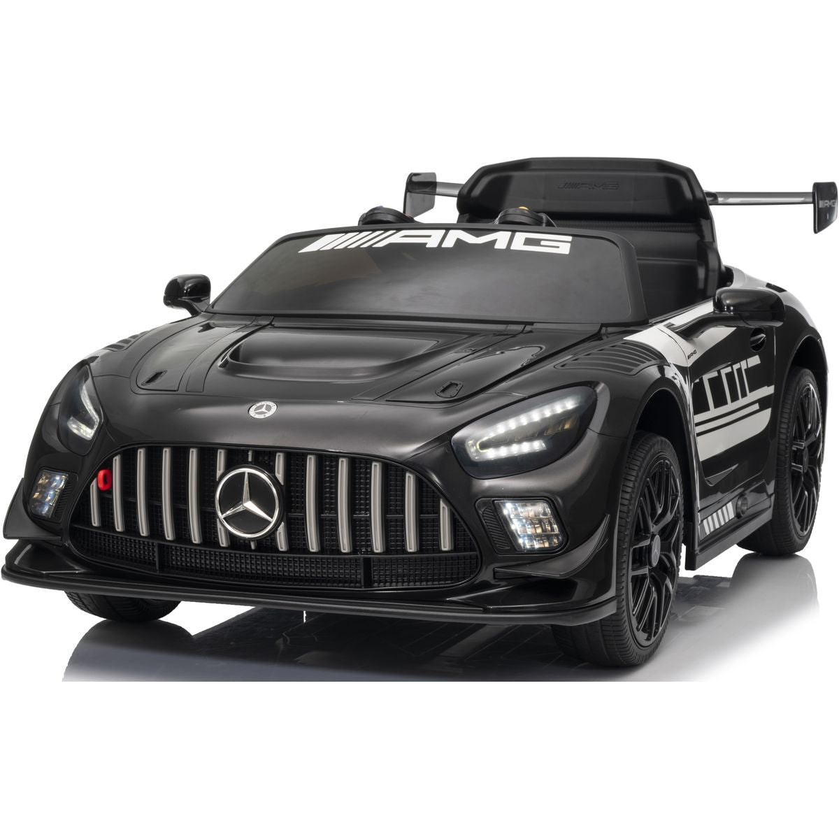 Sparkys Dětské elektrické auto Mercedes-Benz AMG oranžové + dálkový ovladač