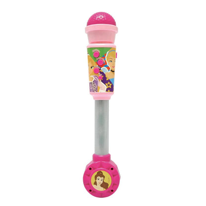 Lexibook Svítící trendy mikrofon Disney princezny s melodiemi